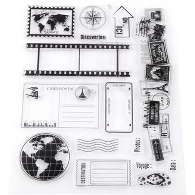 OEM Tampons En Silicone Pour Scrapbooking, 14x18cm, Joint En Caoutchouc - Publicité OEM Tampons En Silicone Pour Scrapbooking, 14x18cm, Joint En Caoutchouc - Publicité