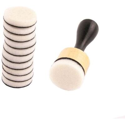 OEM Petit Outil Rond Pour Mélanger L'Encre Et Le Rembourrage En Mousse Pour Le Scrapbooking Et Les Loisirs Créatifs. Publicité OEM Petit Outil Rond Pour Mélanger L'Encre Et Le Rembourrage En Mousse Pour Le Scrapbooking Et Les Loisirs Créatifs. Publicité