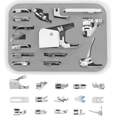 OEM Outils Kit Aiguille Et Fil Adaptateur De Pied-de-biche Couture Cy-015 Pcs Kit De Machine À Marcher Tige De Fermeture Éclair 15 Machine À Coudre - Publicité OEM Outils Kit Aiguille Et Fil Adaptateur De Pied-de-biche Couture Cy-015 Pcs Kit De Machine À Marcher Tige De Fermeture Éclair 15 Machine À Coudre - Publicité