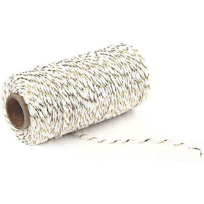 LAVVE Ficelle De Cuisine En Coton De 1,5 Mm De Diamètre Et 90 M De Long, Idéale Pour Les Loisirs Créatifs, Le Jardinage Ou L'Emballage Cadeau. Publicité LAVVE Ficelle De Cuisine En Coton De 1,5 Mm De Diamètre Et 90 M De Long, Idéale Pour Les Loisirs Créatifs, Le Jardinage Ou L'Emballage Cadeau. Publicité