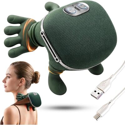 OEM Appareil De Massage Cervical 4d Avec Chaleur, Sans Fil, Masseur Cou Épaules Dos, Soulagement Immédiat Des Douleurs Et Tensions, Relaxation Profonde Anti-stress, Idéal Bureau Maison Cadeau - Publicité OEM Appareil De Massage Cervical 4d Avec Chaleur, Sans Fil, Masseur Cou Épaules Dos, Soulagement Immédiat Des Douleurs Et Tensions, Relaxation Profonde Anti-stress, Idéal Bureau Maison Cadeau - Publicité