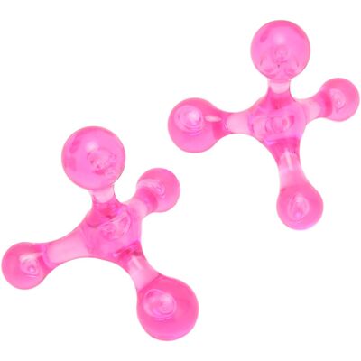 OEM Lot De 2 Appareils De Massage Pour La Voûte Plantaire, Mini-masseur Portatif À 4 Balles Pour Une Relaxation Optimale Des Jambes Et Des Bras (rose). Publicité OEM Lot De 2 Appareils De Massage Pour La Voûte Plantaire, Mini-masseur Portatif À 4 Balles Pour Une Relaxation Optimale Des Jambes Et Des Bras (rose). Publicité