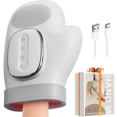 Scotch Appareil De Massage Intelligent Pour Les Mains Avec Compression Thermique Pour Soulager Les Douleurs Liées À L'Arthrite Et Au Syndrome Du Canal Carpien, Masseur Électrique Shiatsu Pou - Publicité Scotch Appareil De Massage Intelligent Pour Les Mains Avec Compression Thermique Pour Soulager Les Douleurs Liées À L'Arthrite Et Au Syndrome Du Canal Carpien, Masseur Électrique Shiatsu Pou - Publicité