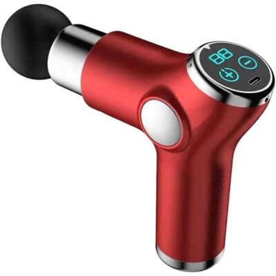 Melissa Mini Pistolet Fascia Relaxation Musculaire - Massage Vibration Cou, Taille, Jambes - Impact Électrique - Publicité Melissa Mini Pistolet Fascia Relaxation Musculaire - Massage Vibration Cou, Taille, Jambes - Impact Électrique - Publicité