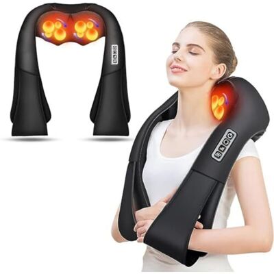 Scotch Masseur Cervical, Massage Dos Et Cou Épaules Avec Chauffage,appareil De Massage Shiatsu Électrique Ur Massager Nuque Cervicales Epaule,cadeaux Pour Maman, Papa, Femmes Et Hommes - Publicité Scotch Masseur Cervical, Massage Dos Et Cou Épaules Avec Chauffage,appareil De Massage Shiatsu Électrique Ur Massager Nuque Cervicales Epaule,cadeaux Pour Maman, Papa, Femmes Et Hommes - Publicité