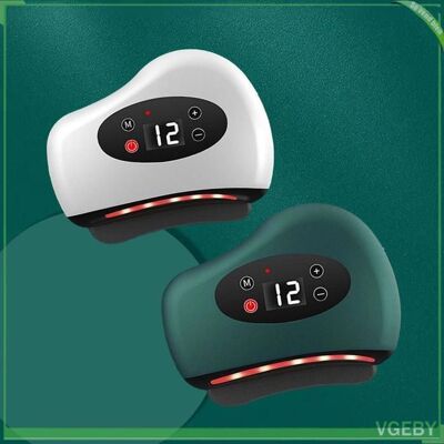 OEM Fafeicy Outil De Massage Électrique Gua Sha Masseur Électrique Gua Sha, 12 Vitesses De Chauffage Par Electromenager Appareil Blanc - Publicité OEM Fafeicy Outil De Massage Électrique Gua Sha Masseur Électrique Gua Sha, 12 Vitesses De Chauffage Par Electromenager Appareil Blanc - Publicité