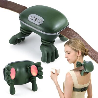 Melissa Masseur Cervical Chauffant 4d Appareil De Massage Cou Épaules Dos Massage Nuque Chauffant 3 Niveaux + 2 Températures Masseur - Publicité Melissa Masseur Cervical Chauffant 4d Appareil De Massage Cou Épaules Dos Massage Nuque Chauffant 3 Niveaux + 2 Températures Masseur - Publicité