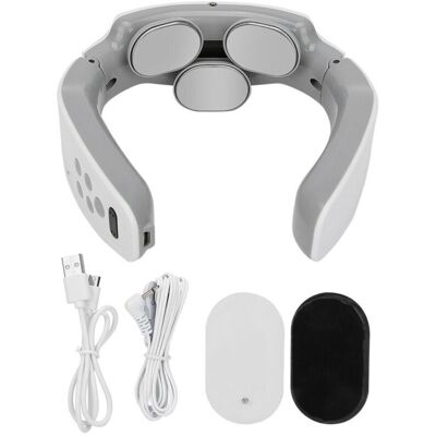 Melissa Masseur Cervical Rechargeable Intelligent - 3 Têtes Physiothérapie - Blanc - Charge Rapide - Publicité Melissa Masseur Cervical Rechargeable Intelligent - 3 Têtes Physiothérapie - Blanc - Charge Rapide - Publicité