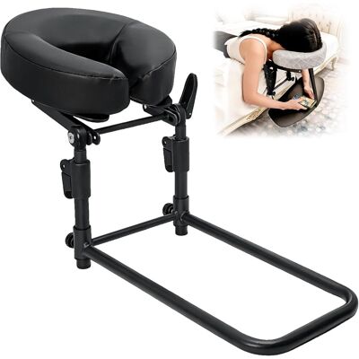 OEM Appui-tête De Massage Pour Lit Avec Appuie-bras,berceau Visage Réglable Pour Kit De Massage À La Maison,portable Bed Massage Head Holder Face Down Coussin Après Chirurgie Oculaire,noir - Publicité OEM Appui-tête De Massage Pour Lit Avec Appuie-bras,berceau Visage Réglable Pour Kit De Massage À La Maison,portable Bed Massage Head Holder Face Down Coussin Après Chirurgie Oculaire,noir - Publicité