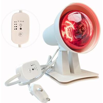 Scotch Lampe Infrarouge, Lampe À Lumière Rouge, Lampe Chauffante, 150 Watts Avec Minuterie Et Température Réglable, Angle Ajustable Pour Détendre Les Muscles Fatigués - Publicité Scotch Lampe Infrarouge, Lampe À Lumière Rouge, Lampe Chauffante, 150 Watts Avec Minuterie Et Température Réglable, Angle Ajustable Pour Détendre Les Muscles Fatigués - Publicité