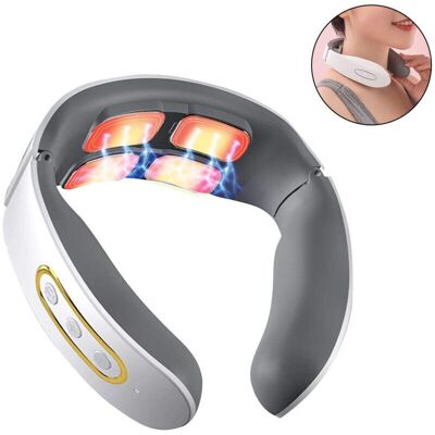 Melissa Masseur Cervical Chauffant Mains Libres - 6 Modes 9 Niveaux - Simulation Massage Main - Soulagement Des Douleurs - Avec Sac Offert - Publicité Melissa Masseur Cervical Chauffant Mains Libres - 6 Modes 9 Niveaux - Simulation Massage Main - Soulagement Des Douleurs - Avec Sac Offert - Publicité