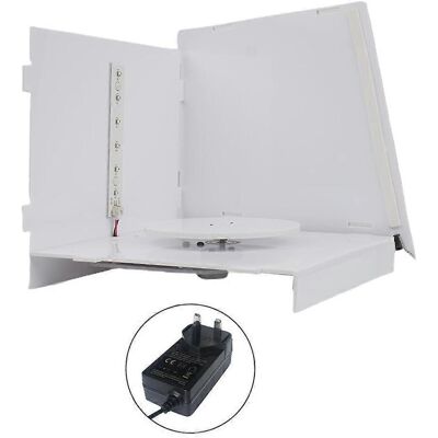 FLAMMKRAFT Boîtier De Polymérisation De Résine Uv Pour Modèles Imprimés En Résine, Rotation À 360°, Compatible Lcd Dlp Sla 3d - Royaume-uni - Publicité FLAMMKRAFT Boîtier De Polymérisation De Résine Uv Pour Modèles Imprimés En Résine, Rotation À 360°, Compatible Lcd Dlp Sla 3d - Royaume-uni - Publicité