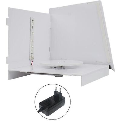FLAMMKRAFT Boîtier De Polymérisation De Résine Uv Pour Modèles Imprimés En Résine, Rotation À 360° Pour Lcd Dlp Sla 3d-eu- - Publicité FLAMMKRAFT Boîtier De Polymérisation De Résine Uv Pour Modèles Imprimés En Résine, Rotation À 360° Pour Lcd Dlp Sla 3d-eu- - Publicité