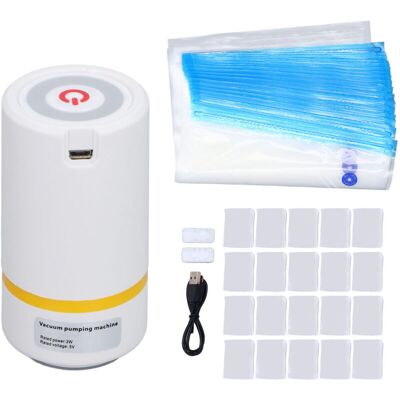 OEM Jeffergarden Sacs De Stockage De Filament, 43 Pièces, Kit De Séchage Sous Vide Scellé Avec Pompe Automatique 5v 3w, Clips Déshydratants, Fournitures D'Imprimante 3d-dou - Publicité OEM Jeffergarden Sacs De Stockage De Filament, 43 Pièces, Kit De Séchage Sous Vide Scellé Avec Pompe Automatique 5v 3w, Clips Déshydratants, Fournitures D'Imprimante 3d-dou - Publicité