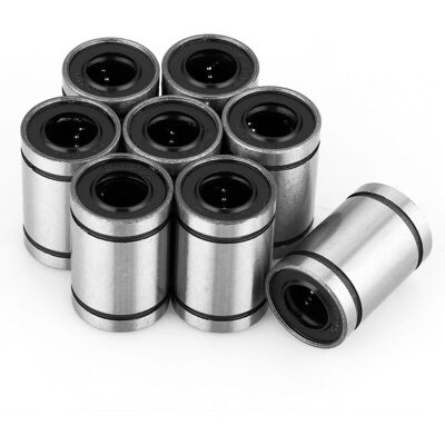 OEM Lot De 8 Bagues À Billes De Mouvement Linéaire Lm10uu De 10 Mm Pour Pièces Cnc D'Imprimante 3d - Publicité OEM Lot De 8 Bagues À Billes De Mouvement Linéaire Lm10uu De 10 Mm Pour Pièces Cnc D'Imprimante 3d - Publicité