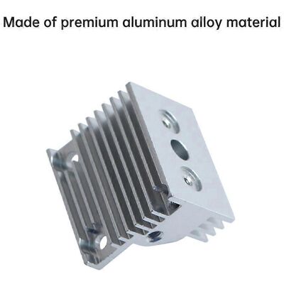 FLAMMKRAFT Dissipateur Thermique Compatible Avec Les Têtes D'Impression Creality K1c/k1 Max (pièce Détachée En Alliage D'Aluminium Pour Imprimante 3d) - Publicité FLAMMKRAFT Dissipateur Thermique Compatible Avec Les Têtes D'Impression Creality K1c/k1 Max (pièce Détachée En Alliage D'Aluminium Pour Imprimante 3d) - Publicité