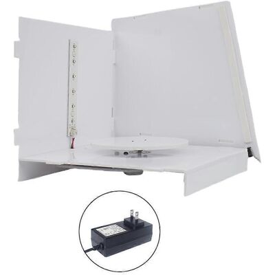 FLAMMKRAFT Boîtier De Polymérisation De Résine Uv Pour Modèles Imprimés En Résine, Rotation À 360° Pour Lcd Dlp Sla 3d-us- - Publicité FLAMMKRAFT Boîtier De Polymérisation De Résine Uv Pour Modèles Imprimés En Résine, Rotation À 360° Pour Lcd Dlp Sla 3d-us- - Publicité
