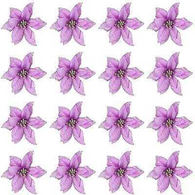 LISATR 36 Fleurs Artificielles De Noël - Publicité LISATR 36 Fleurs Artificielles De Noël - Publicité