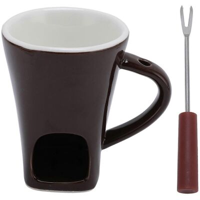 FLAMMKRAFT Ensemble De Tasses À Fondre Le Chocolat, Grande Capacité, En Céramique, Avec Fourchette, Idéal Pour Une Soirée En Amoureux Ou Un Anniversaire. Publicité FLAMMKRAFT Ensemble De Tasses À Fondre Le Chocolat, Grande Capacité, En Céramique, Avec Fourchette, Idéal Pour Une Soirée En Amoureux Ou Un Anniversaire. Publicité