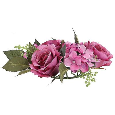 YUDO 1 Couronne De Fleurs Artificielles - Publicité YUDO 1 Couronne De Fleurs Artificielles - Publicité