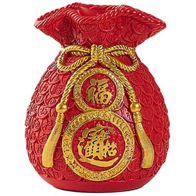 YUDO Vase Porte-bonheur, Décoration Du Nouvel An Chinois 2024, Figurine, Cadeau, Vase Multifonctionnel, Pot De Fleurs Pour La Maison, Le Bureau Ou L'Extérieur-red - Publicité YUDO Vase Porte-bonheur, Décoration Du Nouvel An Chinois 2024, Figurine, Cadeau, Vase Multifonctionnel, Pot De Fleurs Pour La Maison, Le Bureau Ou L'Extérieur-red - Publicité