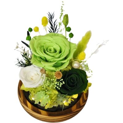OEM Fleurs Stabilisées Sous Cloche En Verre - Cadeaux Pour Votre Petite Amie/épouse À L'Occasion De La Fête De Qixi, De La Saint-valentin, De Noël, D'Une Remise De Diplôme Ou D'Un Anniversaire - Publicité OEM Fleurs Stabilisées Sous Cloche En Verre - Cadeaux Pour Votre Petite Amie/épouse À L'Occasion De La Fête De Qixi, De La Saint-valentin, De Noël, D'Une Remise De Diplôme Ou D'Un Anniversaire - Publicité