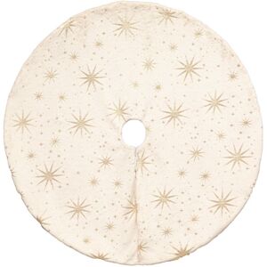 FÉÉRIC LIGHTS AND CHRISTMAS Tapis Décoratif Sous Le Sapin, Étoiles Dorées, Ø 90 Cm - Publicité FÉÉRIC LIGHTS AND CHRISTMAS Tapis Décoratif Sous Le Sapin, Étoiles Dorées, Ø 90 Cm - Publicité