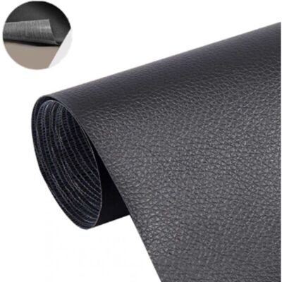 FANGMEDIA Décoration Fixe En Cuir Autocollant Noir 50137cm Noir - Publicité FANGMEDIA Décoration Fixe En Cuir Autocollant Noir 50137cm Noir - Publicité
