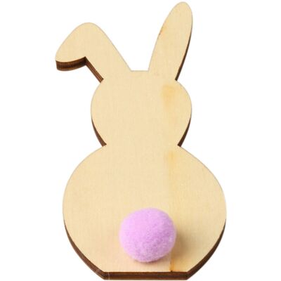 BRINSEA Ornements De Bricolage En Bois Naturel, Artisanat Avec Peluche, 1pc, Violet - Publicité BRINSEA Ornements De Bricolage En Bois Naturel, Artisanat Avec Peluche, 1pc, Violet - Publicité