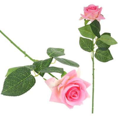 OEM Décorations De Fleurs Artificielles En Silicone, Brins De Rose, Pour Vase De 44 Cm - Rose - Publicité OEM Décorations De Fleurs Artificielles En Silicone, Brins De Rose, Pour Vase De 44 Cm - Rose - Publicité