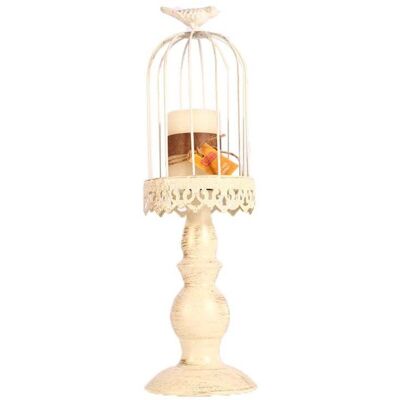 MOXIE Sjlerst Bougeoirs Cage À Oiseaux: Bougeoir Chic Bougies Piliers, Décoration Cage À Oiseaux Vintage En Métal Pour Table Mariage Centre Table Noël Halloween Manteau Salon, 37cm - Publicité MOXIE Sjlerst Bougeoirs Cage À Oiseaux: Bougeoir Chic Bougies Piliers, Décoration Cage À Oiseaux Vintage En Métal Pour Table Mariage Centre Table Noël Halloween Manteau Salon, 37cm - Publicité