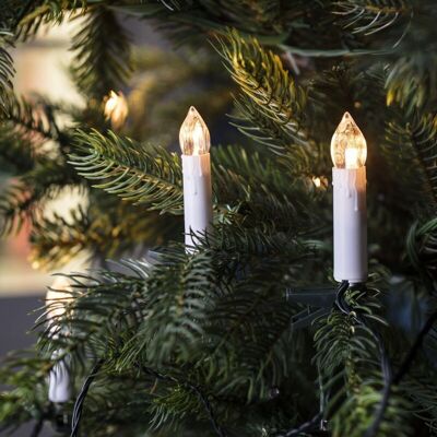 OEM Guirlande Lumineuse Décorative Avec 20 Bougies Led Blanc Chaud 9,6 X 1,7 Cm Pour Sapin De Noël D'Intérieur, Contient Trois Piles-dou - Publicité OEM Guirlande Lumineuse Décorative Avec 20 Bougies Led Blanc Chaud 9,6 X 1,7 Cm Pour Sapin De Noël D'Intérieur, Contient Trois Piles-dou - Publicité