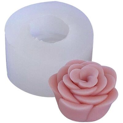 RDTD Moule À Bougie En Forme De Camélia Pour Bougies Diy, Ornements En Plâtre, Décoration Intérieure - Publicité RDTD Moule À Bougie En Forme De Camélia Pour Bougies Diy, Ornements En Plâtre, Décoration Intérieure - Publicité