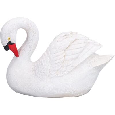 YOTOWN Statue Oie Cygne Résine Blanc – Style Maison Campagne – Jardin Extérieur - Publicité YOTOWN Statue Oie Cygne Résine Blanc – Style Maison Campagne – Jardin Extérieur - Publicité