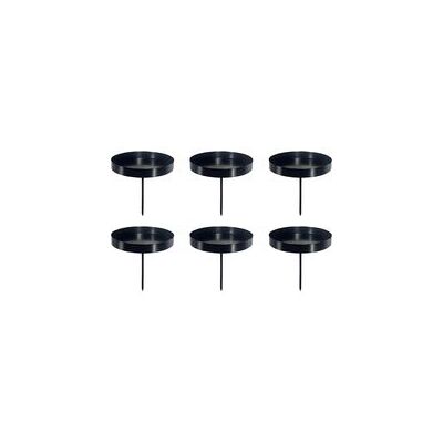 ENLENK Anlising 6pcs Bougeoir Pour Bougies De L'Avent, 8cm Support Bougie En Métal, Bougeoir Pour La Couronne De L'Avent,bougeoirs Noël De L'Avent,porte Bougie Decoration Noël,pour Guirlande,décoration(noir) - Publicité ENLENK Anlising 6pcs Bougeoir Pour Bougies De L'Avent, 8cm Support Bougie En Métal, Bougeoir Pour La Couronne De L'Avent,bougeoirs Noël De L'Avent,porte Bougie Decoration Noël,pour Guirlande,décoration(noir) - Publicité