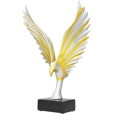 MCKENSA Aile D'Ange En Résine, Sculpture Décorative, Ornement De Bureau, Aigle Abstrait, Décoration Intérieure Bs-033 Or - Publicité MCKENSA Aile D'Ange En Résine, Sculpture Décorative, Ornement De Bureau, Aigle Abstrait, Décoration Intérieure Bs-033 Or - Publicité