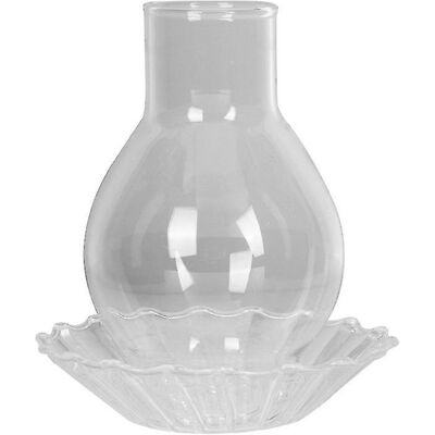 LISATR 1 Support À Bougie En Verre - Publicité LISATR 1 Support À Bougie En Verre - Publicité