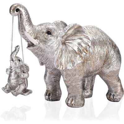 Generic Elephant Décoration, Cadeau Maman, Sculpture D'Éléphant Apporte Bonheur, Santé Et Force, Objet Décorations Modernes Pour Intérieurs, Salon, Bureau - Publicité Generic Elephant Décoration, Cadeau Maman, Sculpture D'Éléphant Apporte Bonheur, Santé Et Force, Objet Décorations Modernes Pour Intérieurs, Salon, Bureau - Publicité
