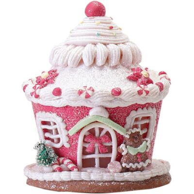 OEM Royaluxe-gingerbread House Decorative Holiday Christmas Tree Ornament With Castle, Candy Tree Castle Powder - Publicité OEM Royaluxe-gingerbread House Decorative Holiday Christmas Tree Ornament With Castle, Candy Tree Castle Powder - Publicité