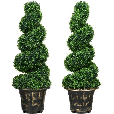 OEM Plantes Artificielles Extérieures Et Intérieures – 2 Unités De Buis Haut De Gamme, Hauteur 90 Cm, Résistantes Aux Uv, Avec Pot Décoratif, Idéales Pour Balcon, Jardin, Salon Ou Bureau - Publicité OEM Plantes Artificielles Extérieures Et Intérieures – 2 Unités De Buis Haut De Gamme, Hauteur 90 Cm, Résistantes Aux Uv, Avec Pot Décoratif, Idéales Pour Balcon, Jardin, Salon Ou Bureau - Publicité