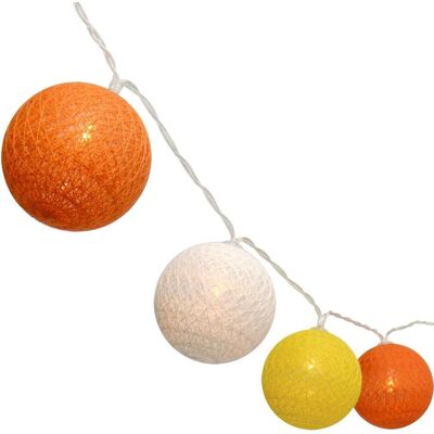 Generic Guirlande Lumineuse De 3 M Avec 20 Boules À Led En Coloré - Fonctionne Avec Des Piles,idéale Pour Noël Ou Un Mariage Couleurs Orange - Publicité Generic Guirlande Lumineuse De 3 M Avec 20 Boules À Led En Coloré - Fonctionne Avec Des Piles,idéale Pour Noël Ou Un Mariage Couleurs Orange - Publicité