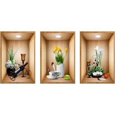 OEM Autocollants Décoratifs, Simulation 3d Peinture Autocollante De Plantes Et De Fleurs, Plantes En Pot Et Peinture Décorative D'Escaliers Et De Couloirs, Autocollants Muraux Imperméables - Publicité OEM Autocollants Décoratifs, Simulation 3d Peinture Autocollante De Plantes Et De Fleurs, Plantes En Pot Et Peinture Décorative D'Escaliers Et De Couloirs, Autocollants Muraux Imperméables - Publicité