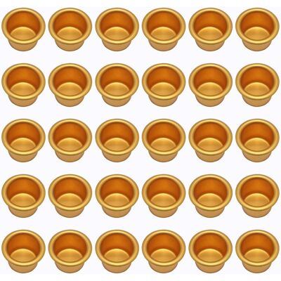 JSSEVN 30 Pièces Mini Bougeoir(30pcs,doré),bougeoir En Métal,bougeoir En Métal Petit,support De Bougies,chandelier Petit,bougeoir De Décoration De Table De Noël - Publicité JSSEVN 30 Pièces Mini Bougeoir(30pcs,doré),bougeoir En Métal,bougeoir En Métal Petit,support De Bougies,chandelier Petit,bougeoir De Décoration De Table De Noël - Publicité