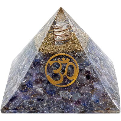 Phoenix Pyramide Orgonite Agate Bleue Avec Symbole Om 5 Cm - Publicité Phoenix Pyramide Orgonite Agate Bleue Avec Symbole Om 5 Cm - Publicité