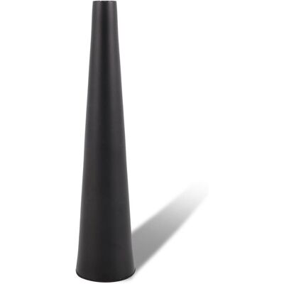 PUNNYB Yarnow En Aluminium Noir Design Moderne Et Élégant Vase - Publicité PUNNYB Yarnow En Aluminium Noir Design Moderne Et Élégant Vase - Publicité