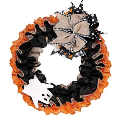 RDTD Couronne Artificielle Pour Décorations D'Halloween, Pour Usage Intérieur Et Extérieur - Publicité RDTD Couronne Artificielle Pour Décorations D'Halloween, Pour Usage Intérieur Et Extérieur - Publicité