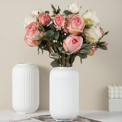 OEM Vase Moderne En Céramique Noire, Décoration Intérieure Minimaliste - Publicité OEM Vase Moderne En Céramique Noire, Décoration Intérieure Minimaliste - Publicité