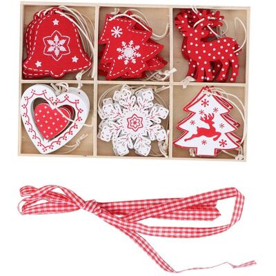 PELTOR Jeffergarden Magnifique Ornement Suspendu De Nol Pour La Maison, 24 Pièces, Décoration D'Arbre De Nol, Accessoires De Décoration, Cadeau - Publicité PELTOR Jeffergarden Magnifique Ornement Suspendu De Nol Pour La Maison, 24 Pièces, Décoration D'Arbre De Nol, Accessoires De Décoration, Cadeau - Publicité