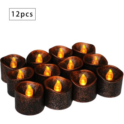 OEM Lot De 12 Bougies Led, Piles Cr2032, Bougies Inodores, Bougies Chauffe-plat Transparentes Sans Flamme, Scintillantes-crezuo - Publicité OEM Lot De 12 Bougies Led, Piles Cr2032, Bougies Inodores, Bougies Chauffe-plat Transparentes Sans Flamme, Scintillantes-crezuo - Publicité