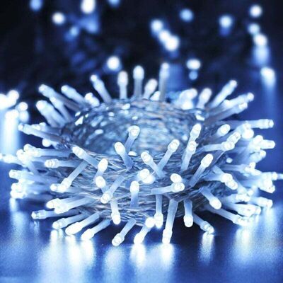 OEM Guirlande Lumineuse Sapin De Noël, 50m 400 Led Guirlandes Lumineuses Extérieure Électrique 8 Modes Etanche Fairy Lights Pour Maison Intérieure Fête Mariage Fenêtre Décoration, Blanc Froid - Publicité OEM Guirlande Lumineuse Sapin De Noël, 50m 400 Led Guirlandes Lumineuses Extérieure Électrique 8 Modes Etanche Fairy Lights Pour Maison Intérieure Fête Mariage Fenêtre Décoration, Blanc Froid - Publicité